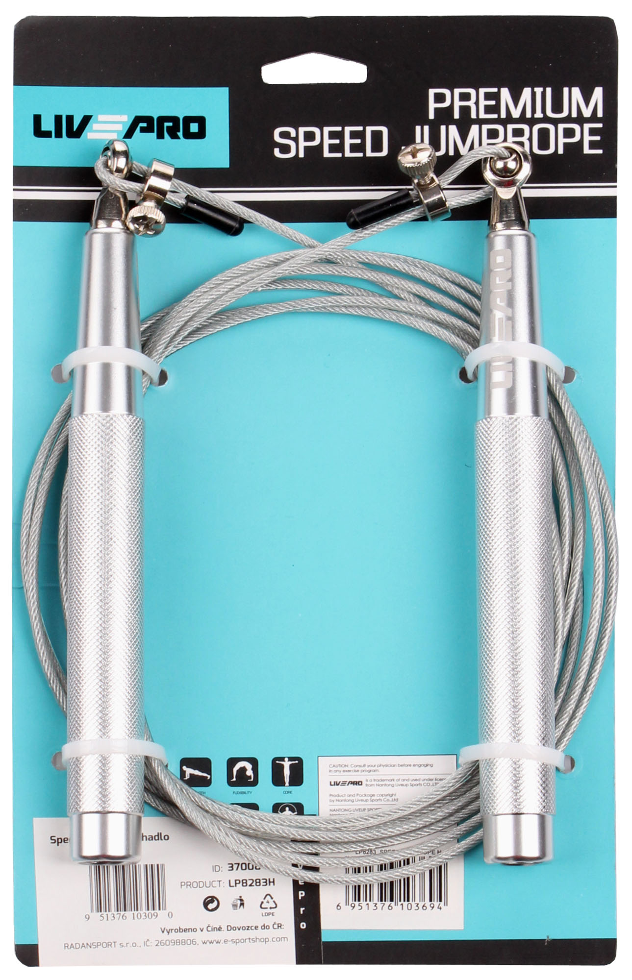 Švihadlo LivePro Speed LP8283
