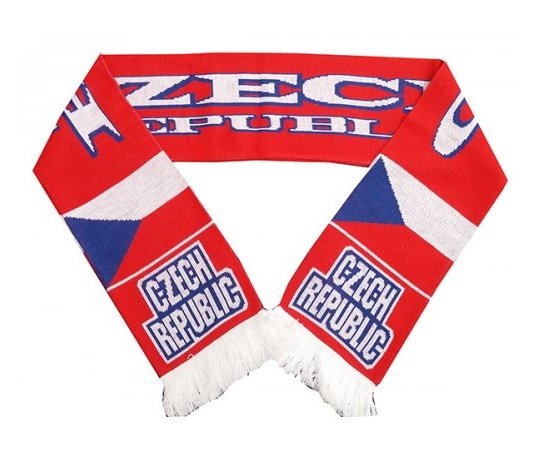 Šála Czech Republic pletená