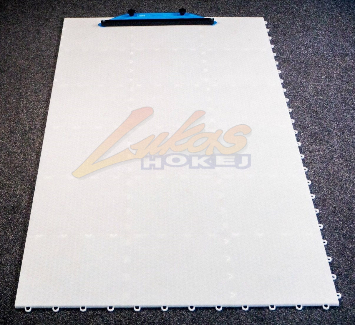 Střelecká deska Hejduk Shooting Pad ICE 2m2 + nahrávač Potent Hockey One Timer Passer