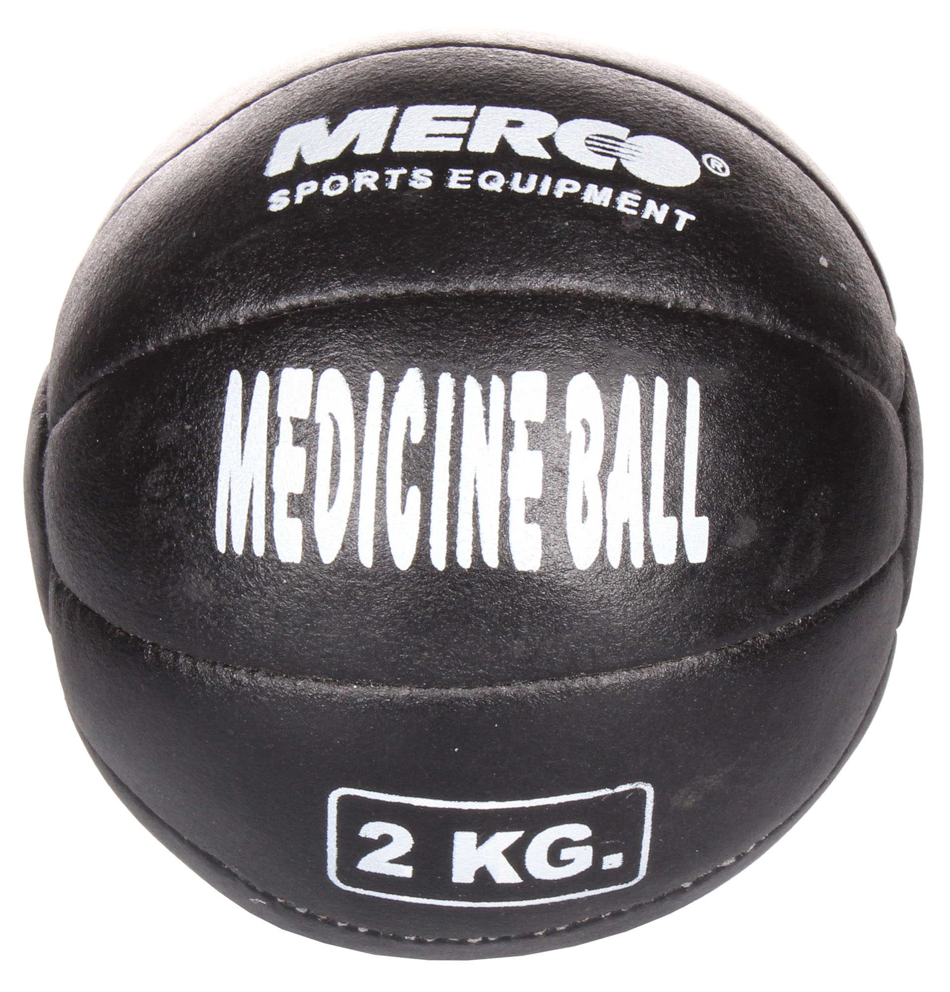 Medicinální míč kožený Merco Black Leather