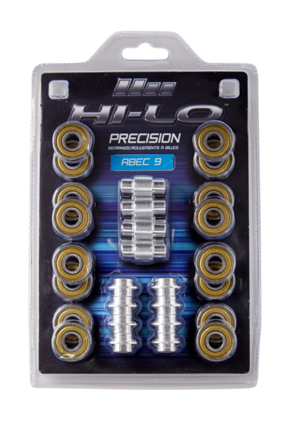 Ložiska Bauer Mission Hi-Lo ABEC 9 608 (16ks)